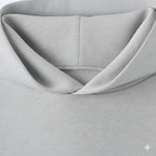 HEATHER GREY HOODIE BOXY FIT