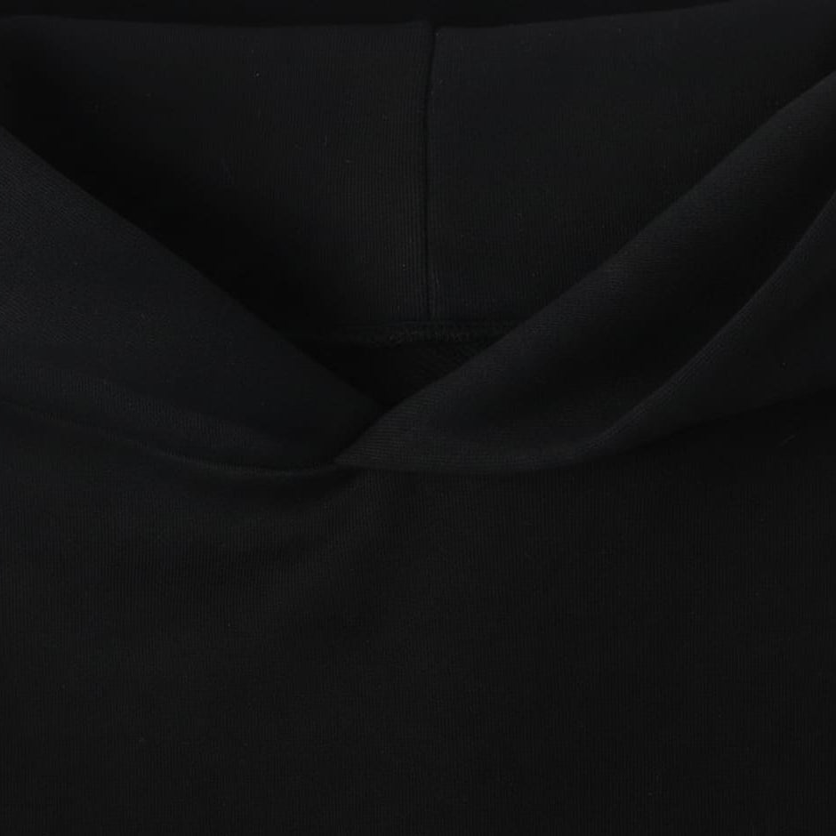 BLACK HOODIE BOXY FIT