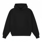 BLACK HOODIE BOXY FIT