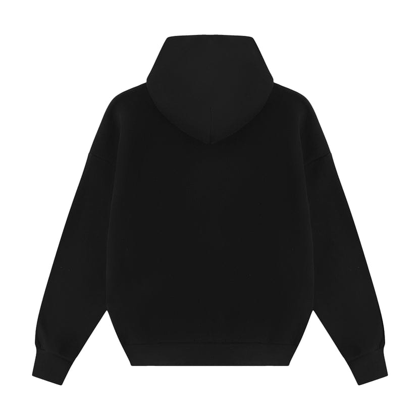 BLACK HOODIE BOXY FIT
