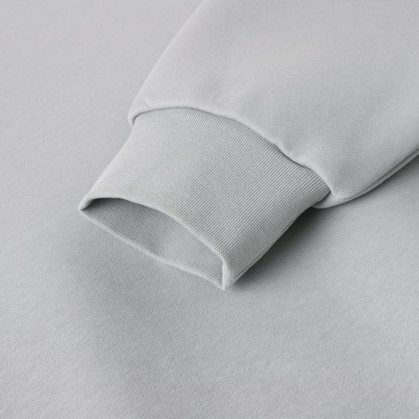 HEATHER GREY HOODIE BOXY FIT