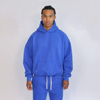 ROYAL BLUE HOODIE BOXY FIT