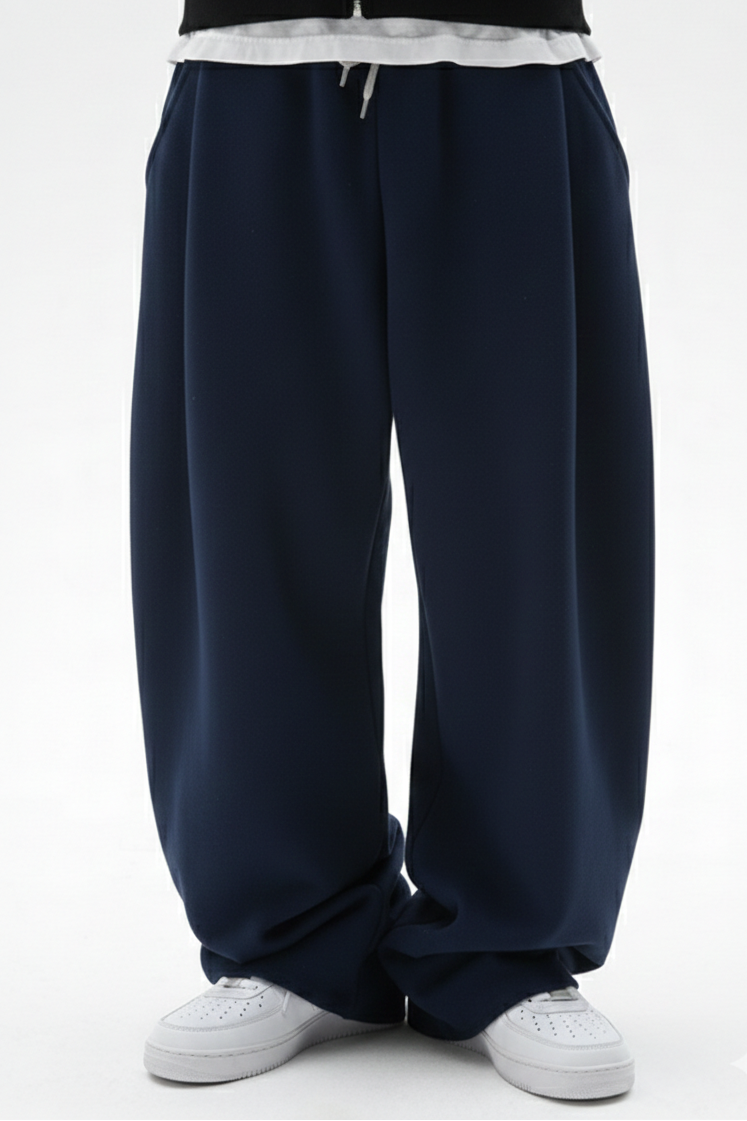 Navy Blue Baggy Jogger