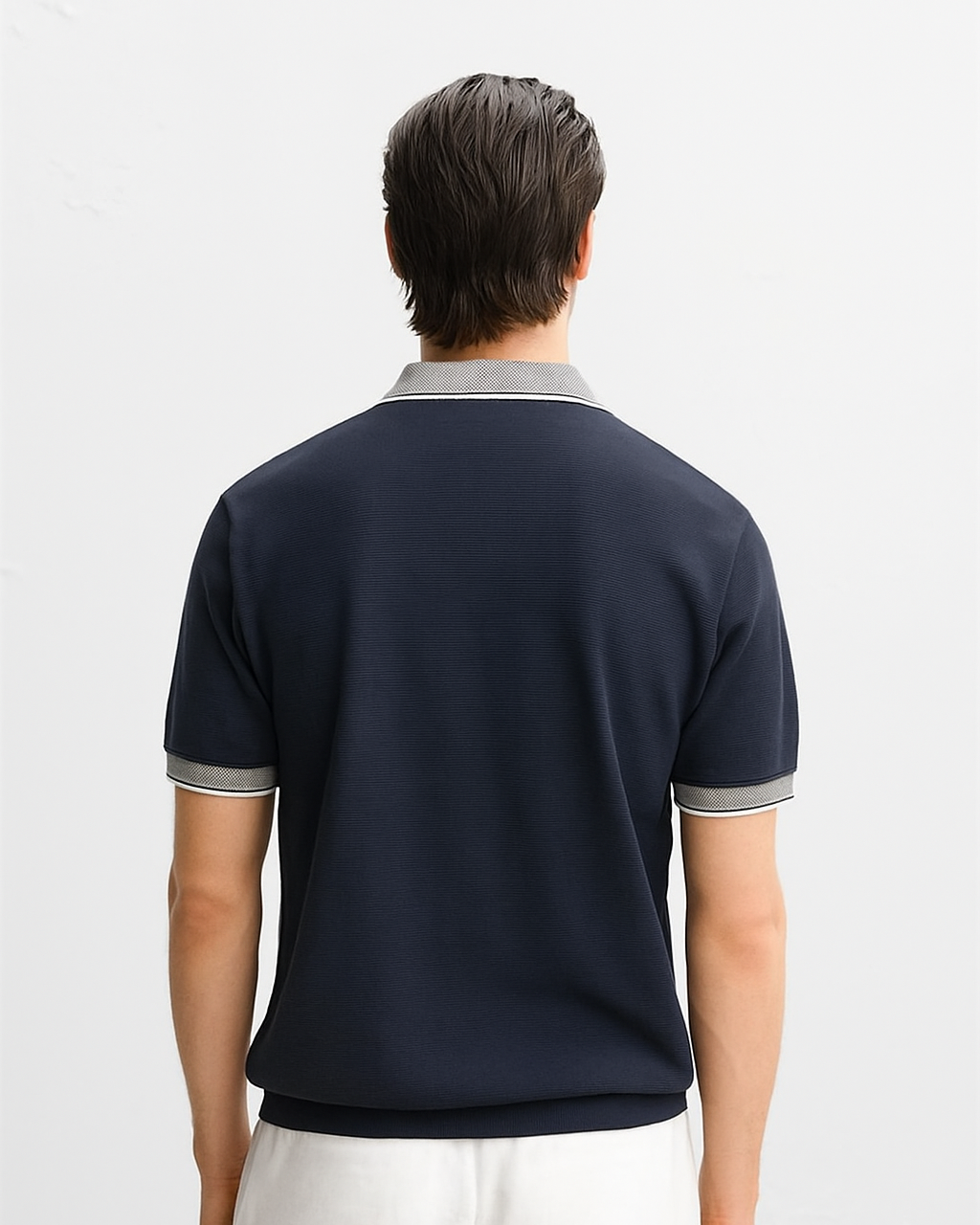 Navy Blue Jackyard Johnny Collar