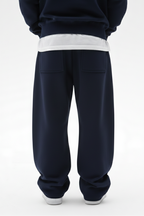 Navy Blue Baggy Jogger