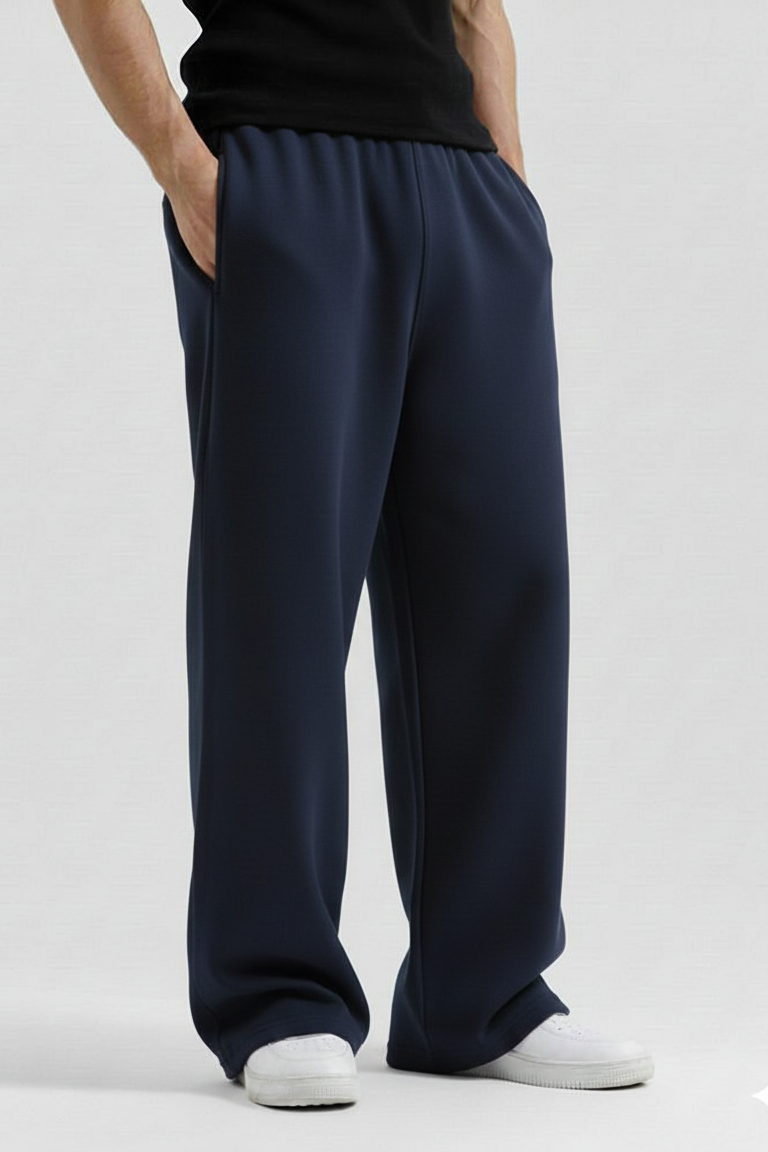 Navy Blue Baggy Sweatpant