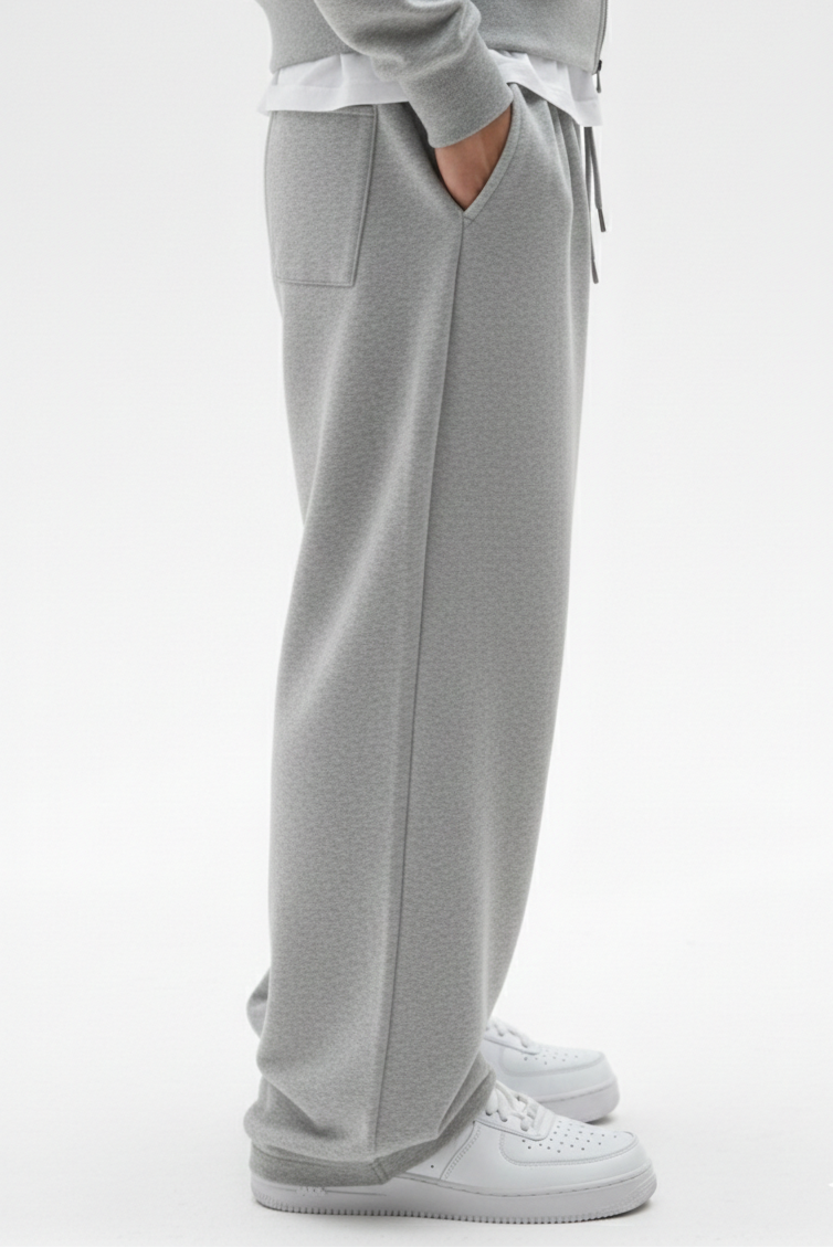 Heather Grey Baggy Jogger