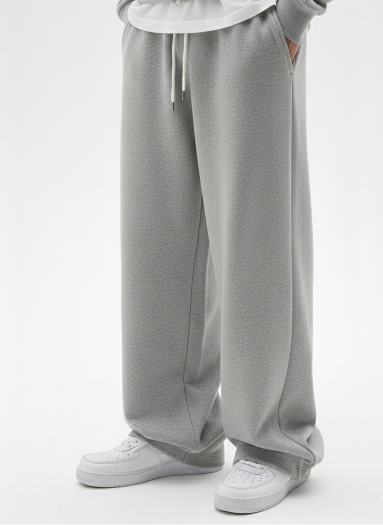 Heather Grey Baggy Jogger