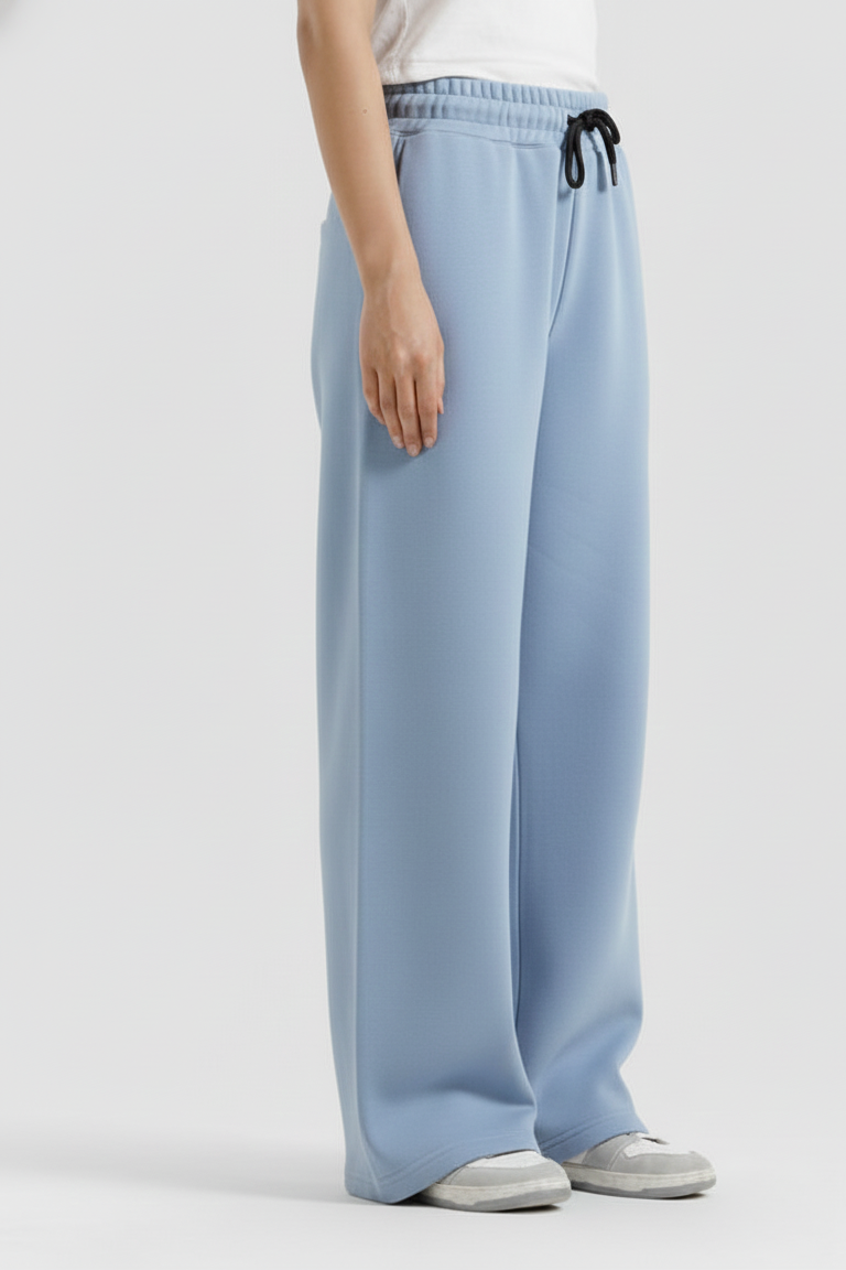 Ice Blue Baggy Sweatpant