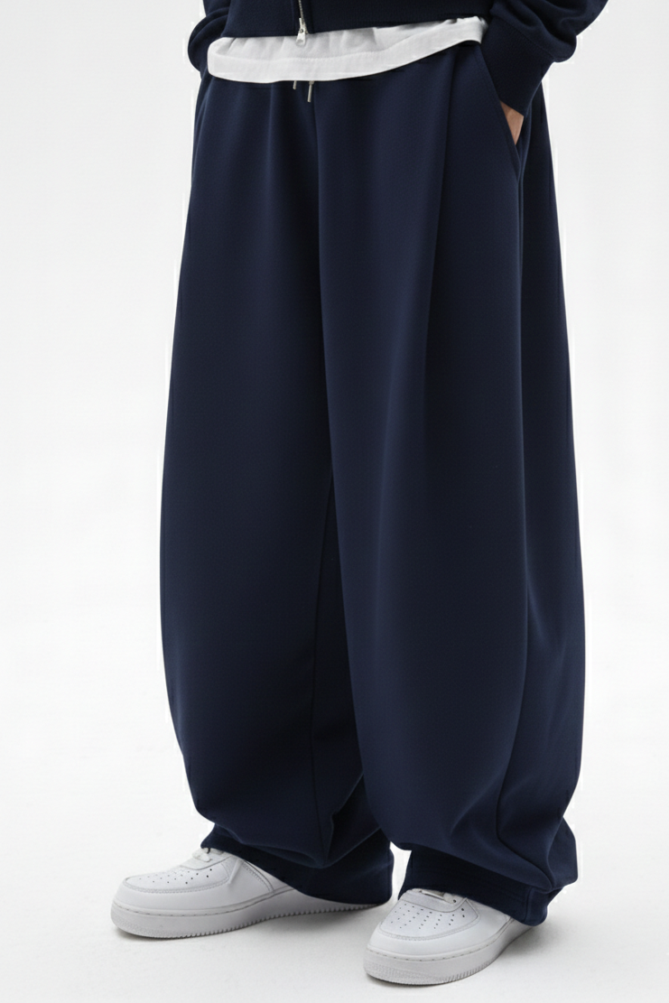 Navy Blue Baggy Jogger