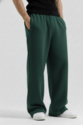 Bottle Green Baggy Sweatpant