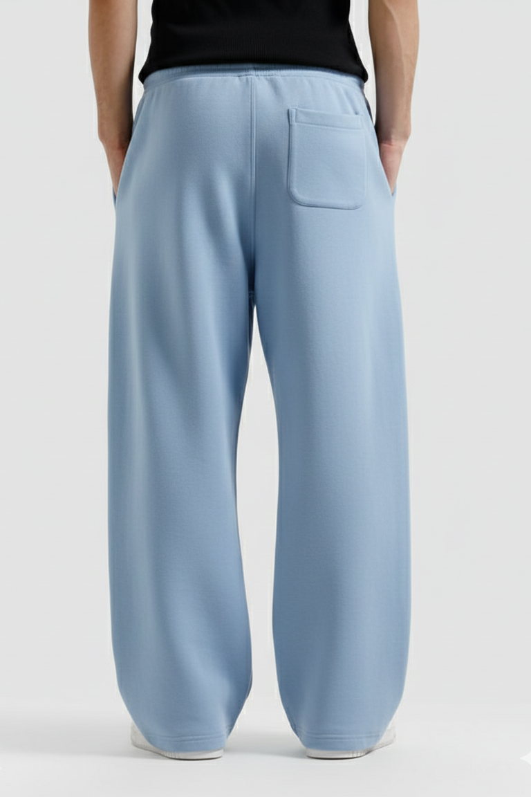 Ice Blue Baggy Sweatpant
