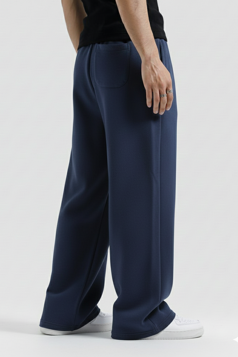 Navy Blue Baggy Sweatpant