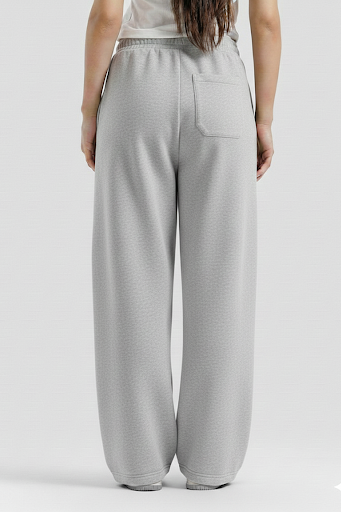 Heather Grey Baggy Sweatpant