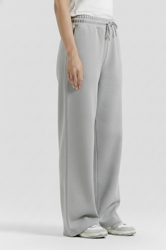 Heather Grey Baggy Sweatpant