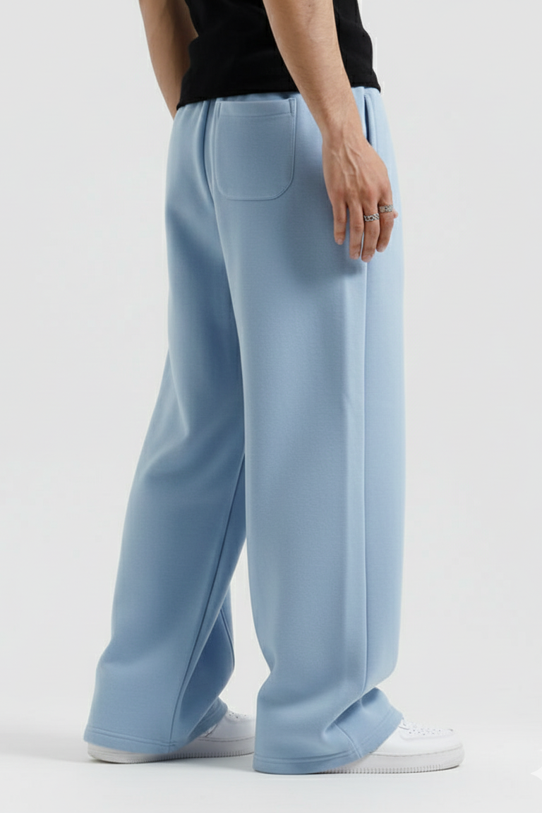 Ice Blue Baggy Sweatpant