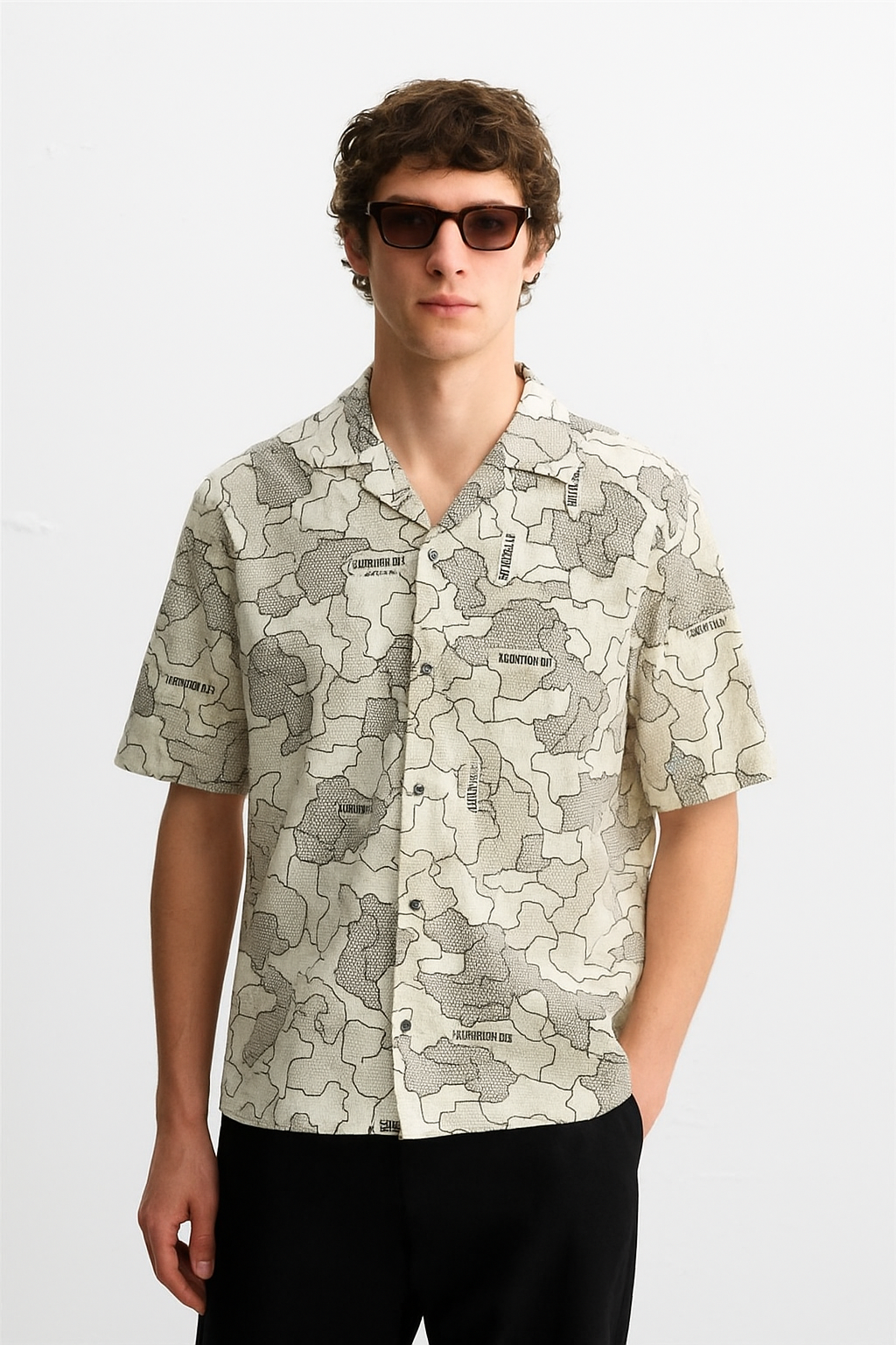 Map Maker Cuban Shirt