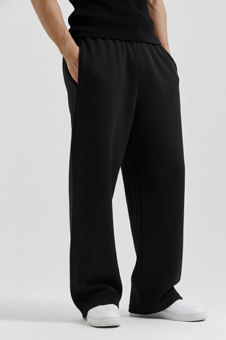 Black Baggy Sweatpant