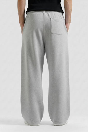Heather Grey Baggy Sweatpant